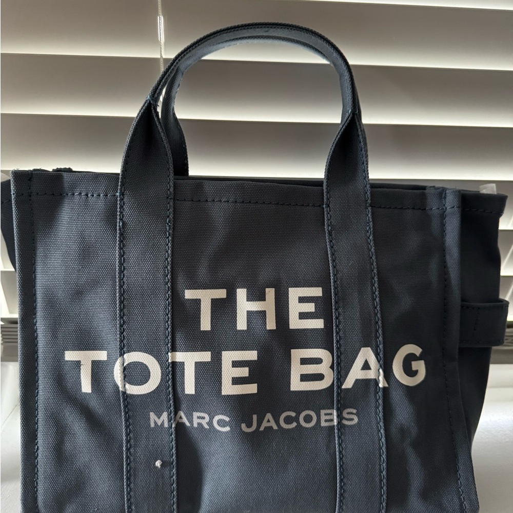 Marc Jacobs Navy Blue Tote Bag